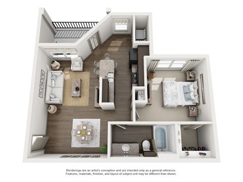 Volar Apartments Wren Floor Plan